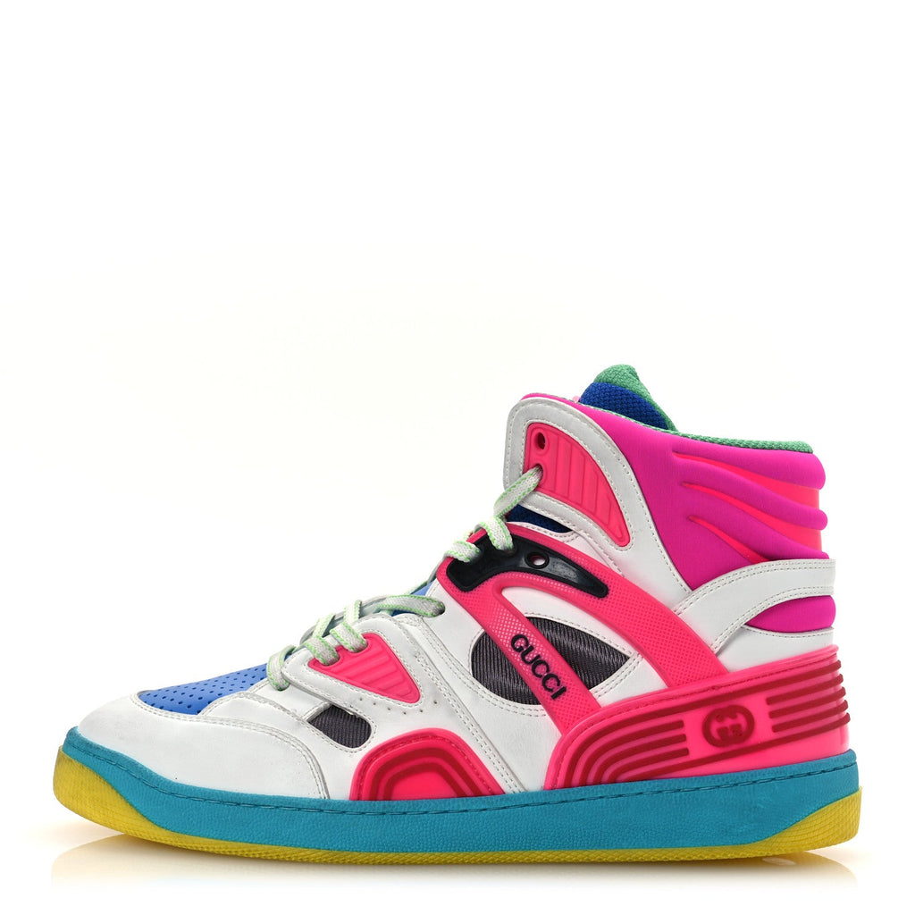 Demetra Womens Basket High Top Sneakers 39.5 Great White Bright Splash Loess