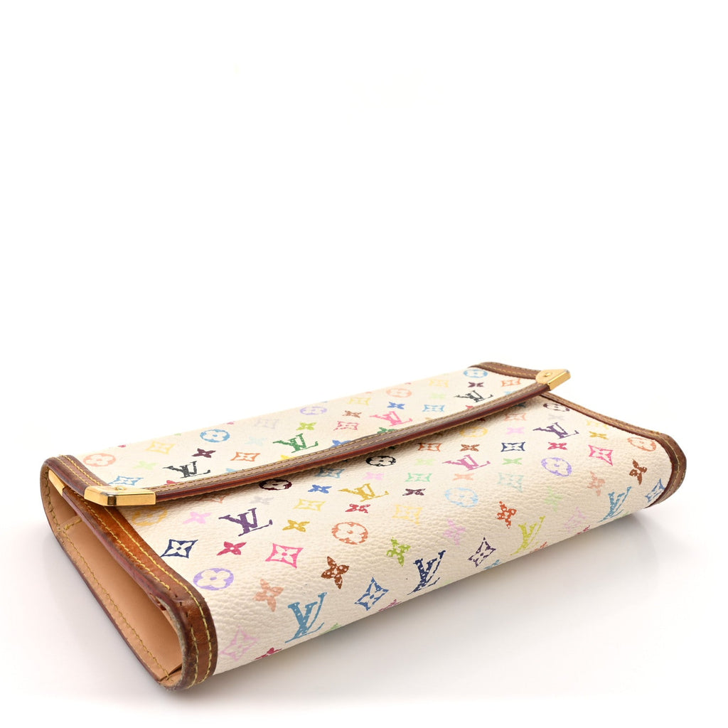 Monogram Multicolor Porte Tresor International Wallet White
