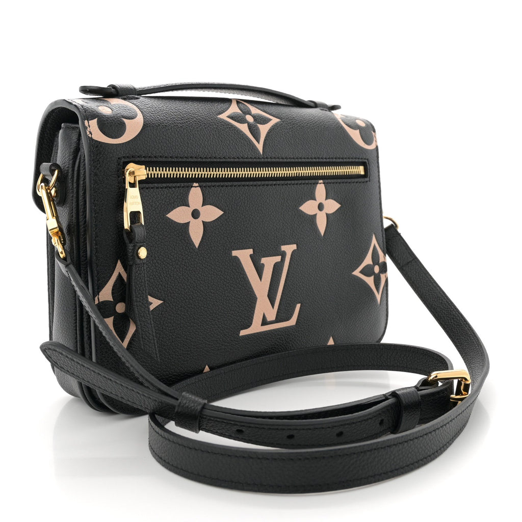 Empreinte Monogram Giant Pochette Metis Black Beige
