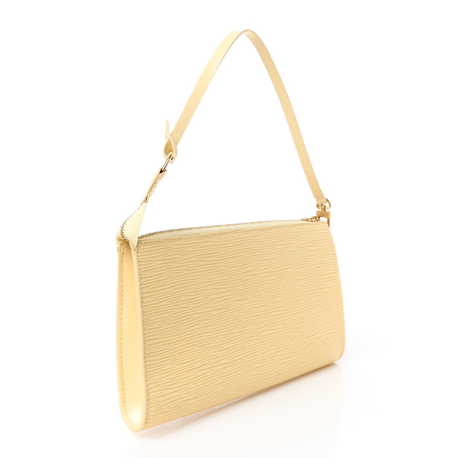 Epi Pochette Accessories 24 Vanilla