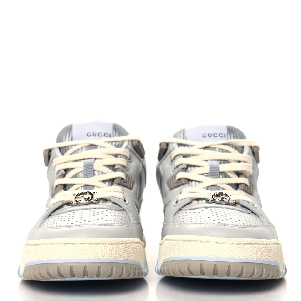 Calfskin Perforated Sneakers 36 Smoky Grey