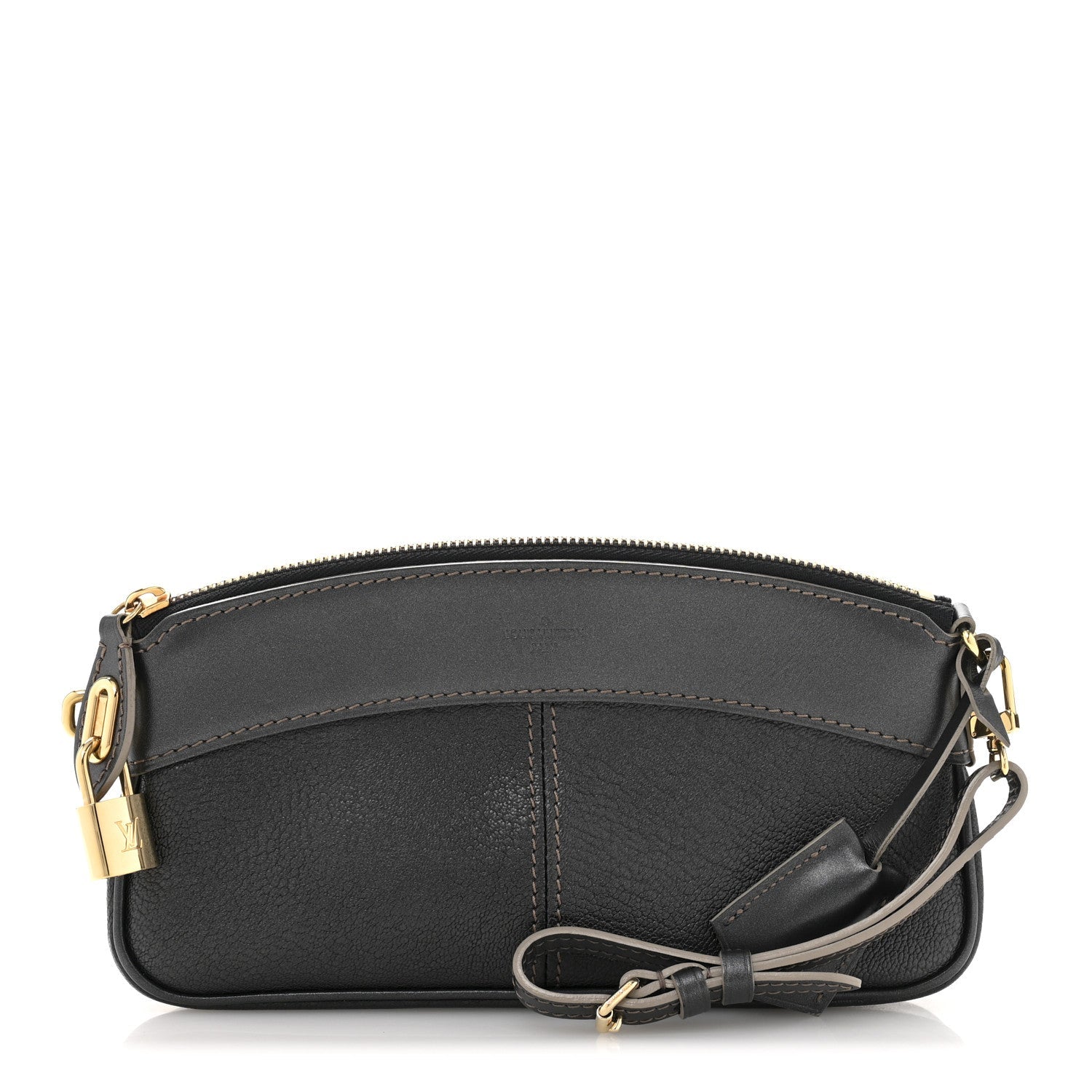 Suhali Lockit Clutch Chrome
