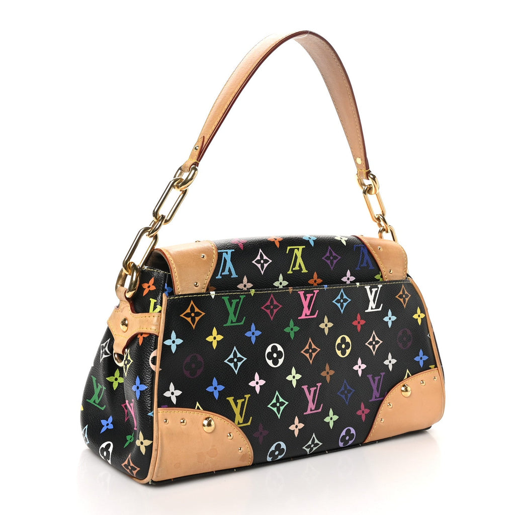Monogram Multicolor Beverly MM Black