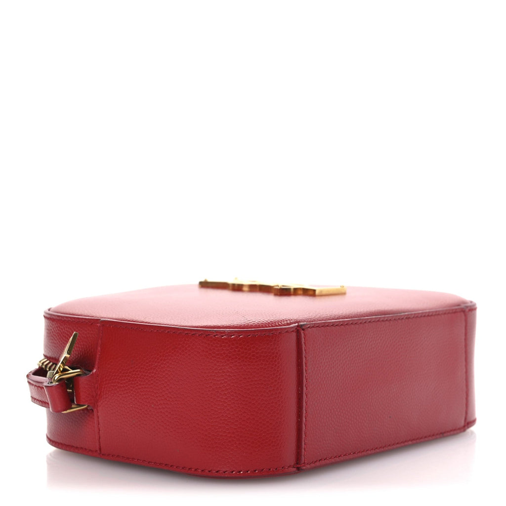 Grain De Poudre Small Classic Monogram Camera Bag New Red
