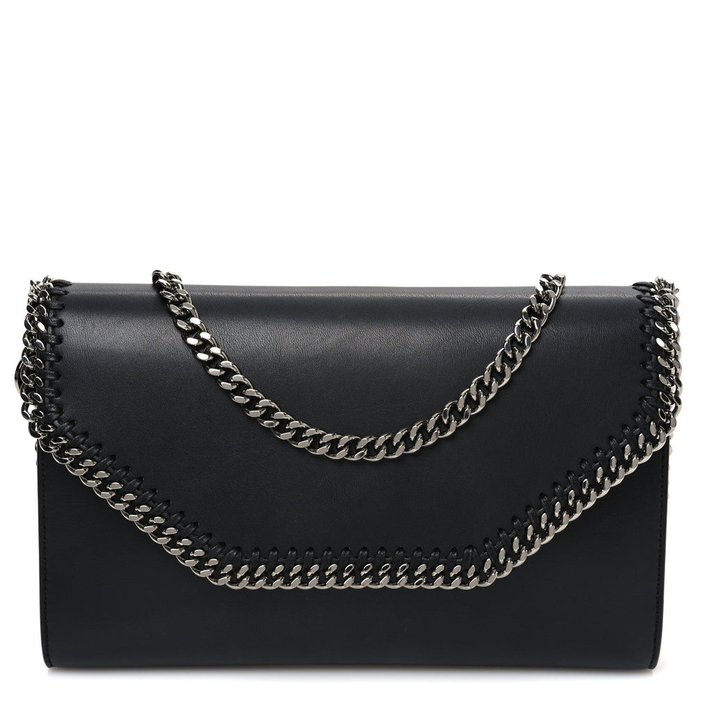 Eco Alter Nappa Falabella Shoulder Bag Black