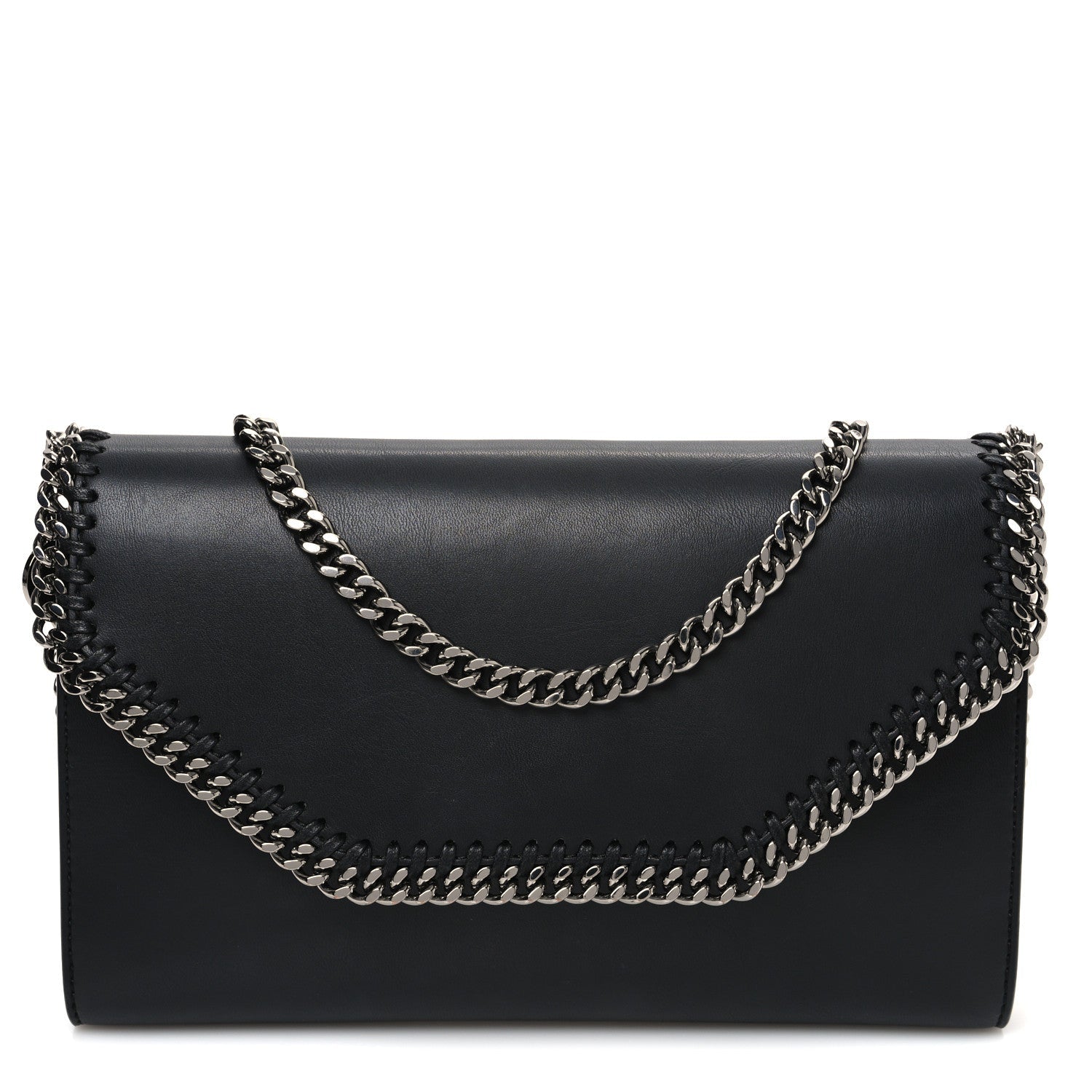 Eco Alter Nappa Falabella Shoulder Bag Black