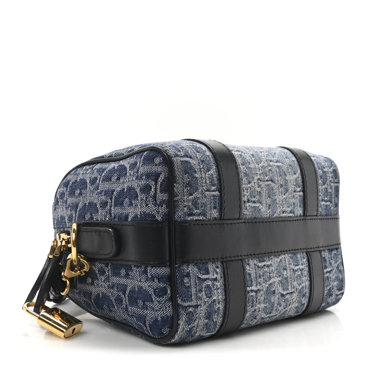Denim Oblique Groove 20 Bag Blue