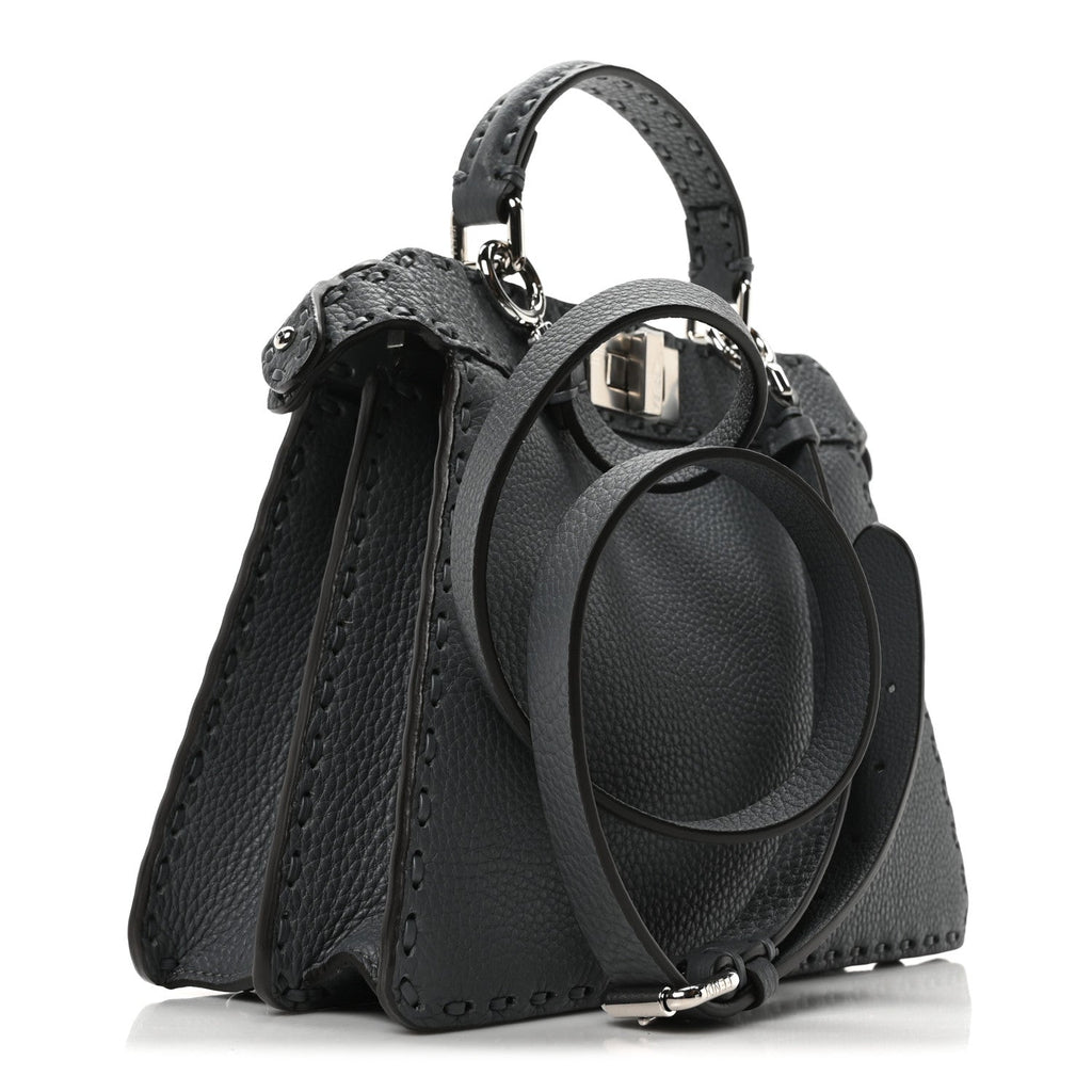 Cuoio Romano Selleria Chamois Small Peekaboo I SEE U Satchel Real Tempesta