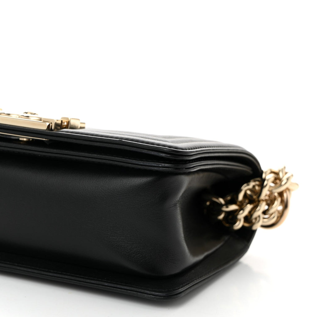Galuchat Stingray Small Boy Flap Black