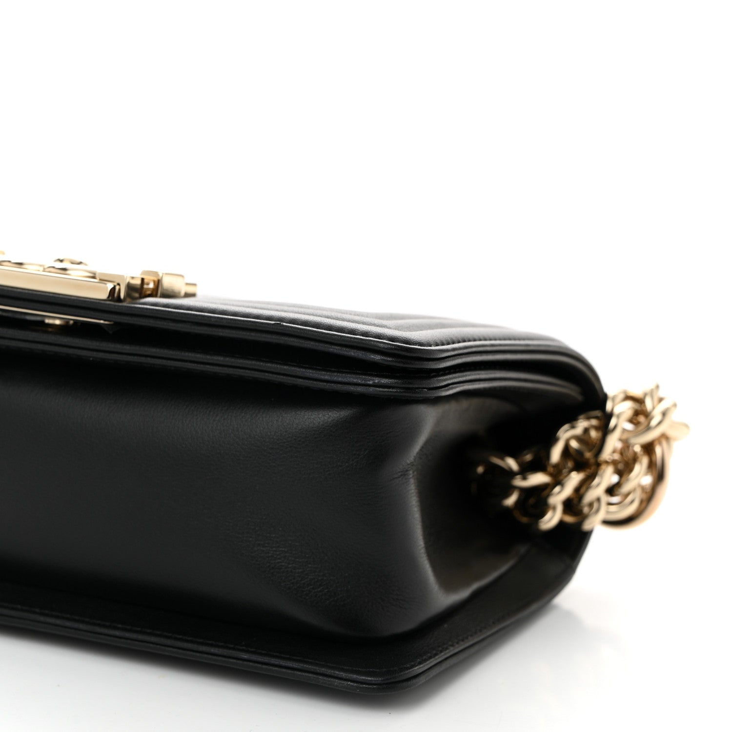 Galuchat Stingray Small Boy Flap Black