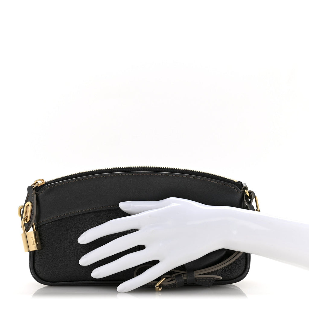 Suhali Lockit Clutch Chrome