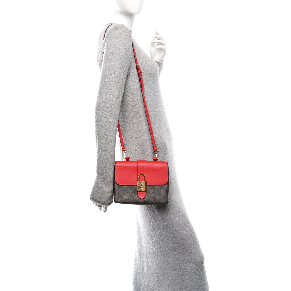 Monogram Locky BB Coquelicot
