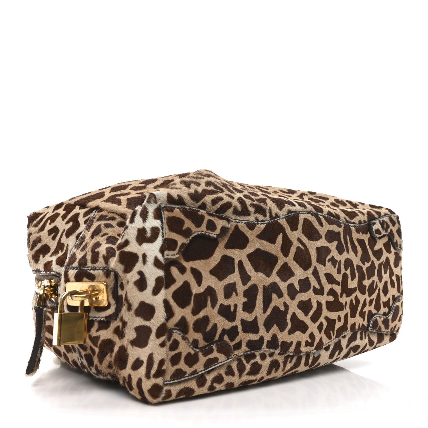 Cavallino Giraffe Print Tote Sabbia Moro