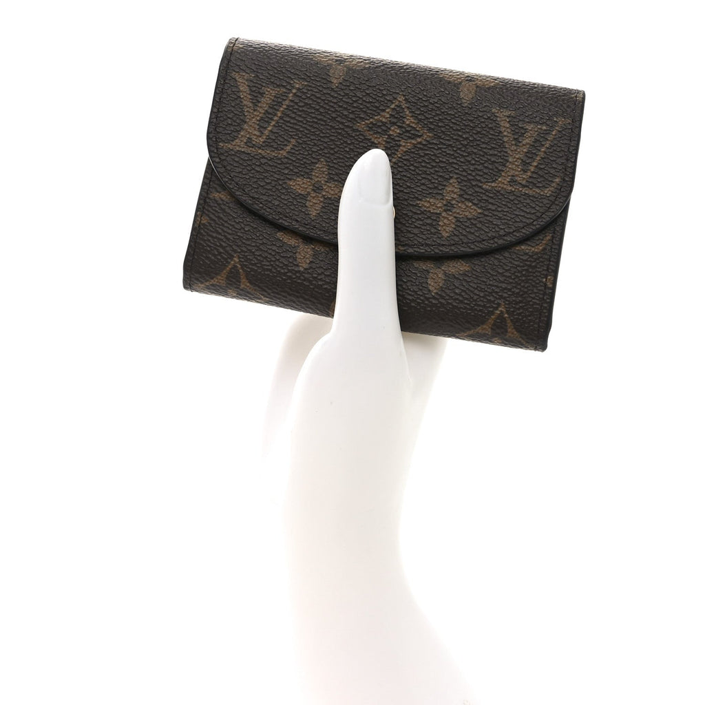 Monogram Rosalie Coin Purse Rose Ballerine