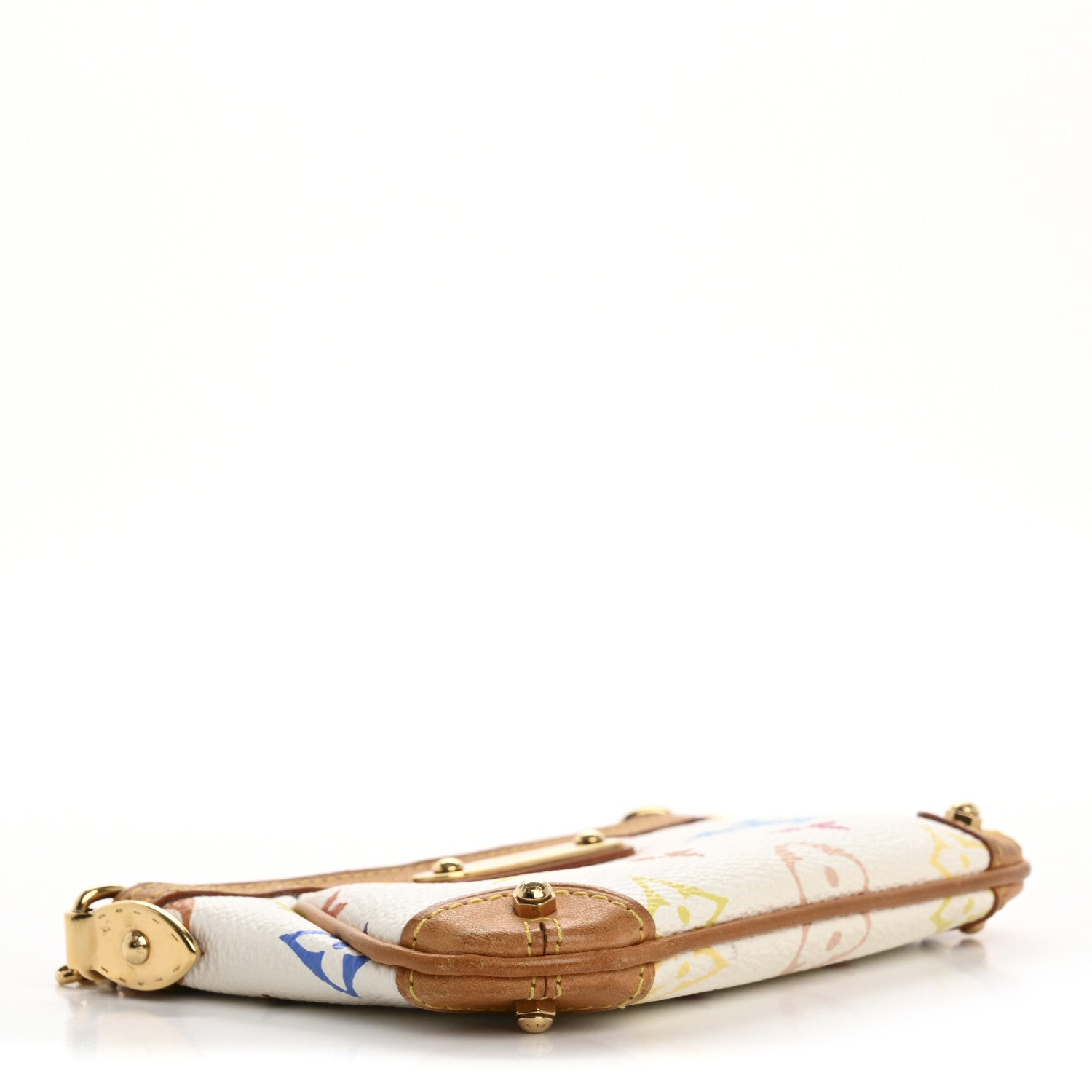 Monogram Multicolor Pochette Milla MM White