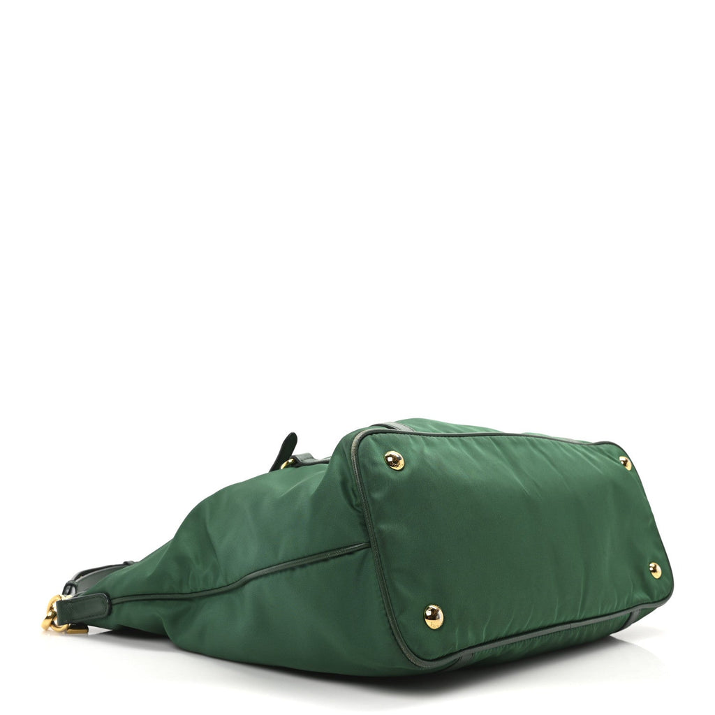 Tessuto Nylon Saffiano Tote Oleandro