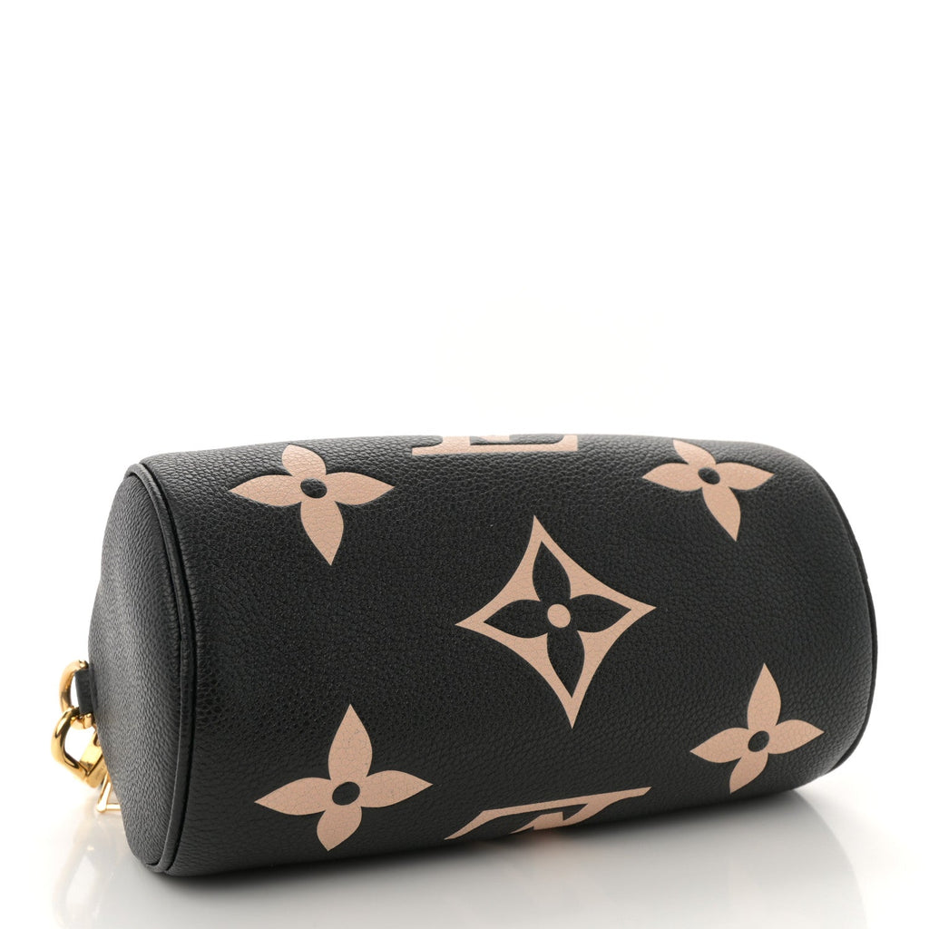 Empreinte Monogram Giant Papillon BB Black Beige