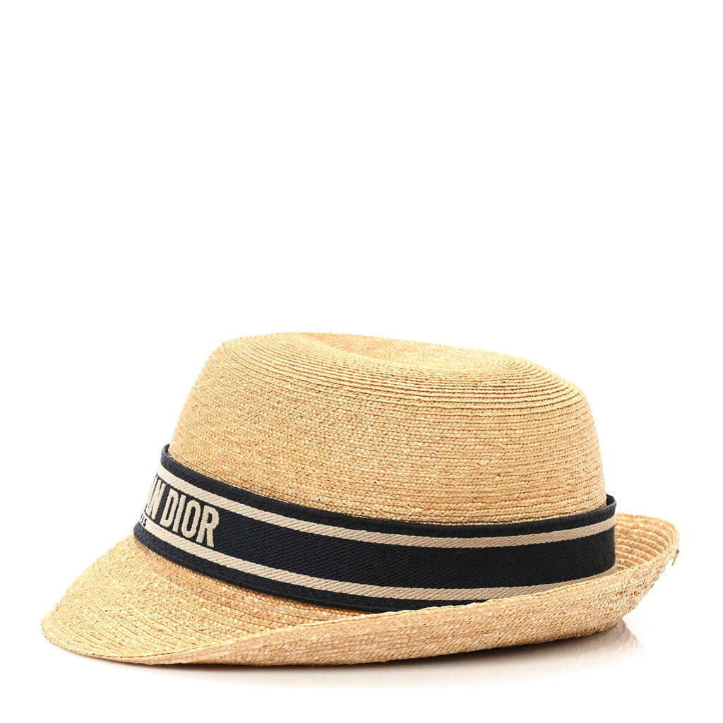 Straw Bucket Hat Natural