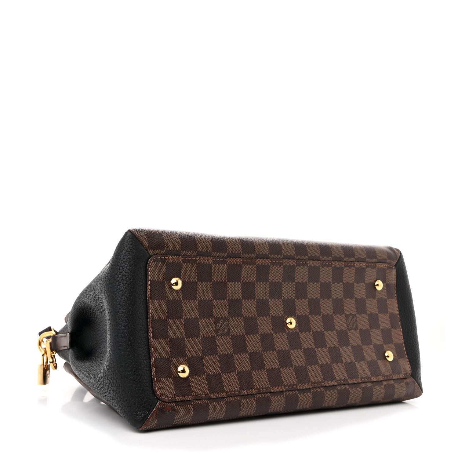 Cuir Taurillon Damier Ebene Normandy Black