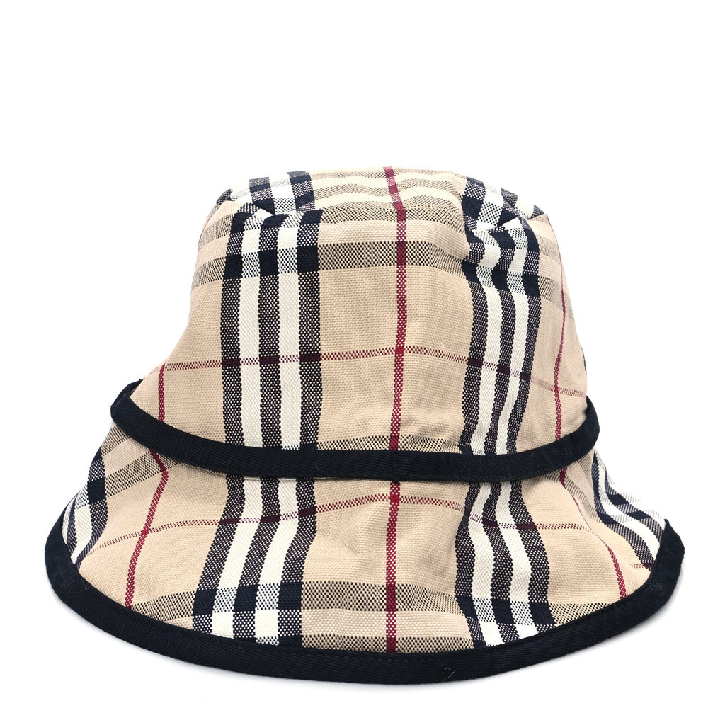 Nova Check Peak Sun Hat M Black