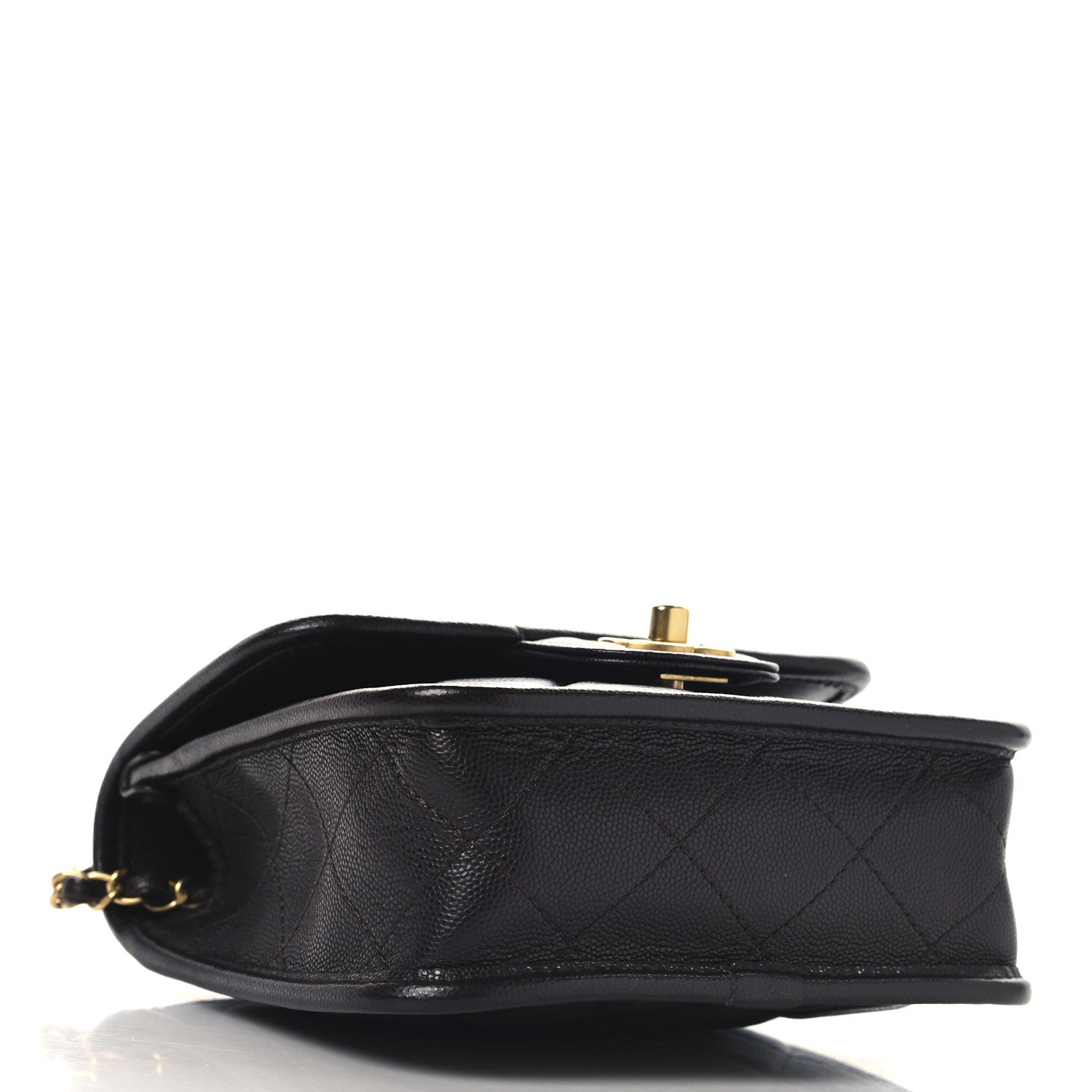 Caviar School Memory Mini Top Handle Flap  Burgundy