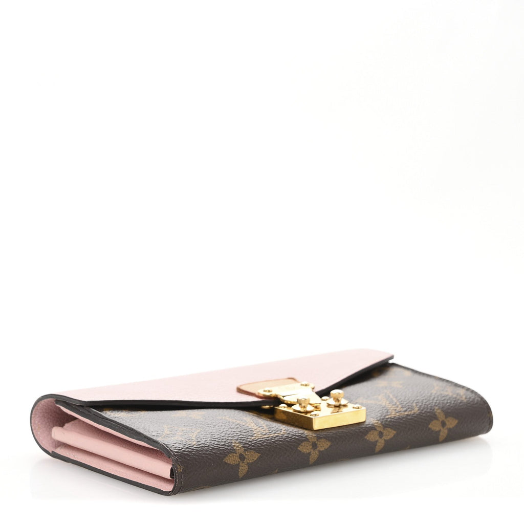 Monogram Pallas Wallet Rose Ballerine