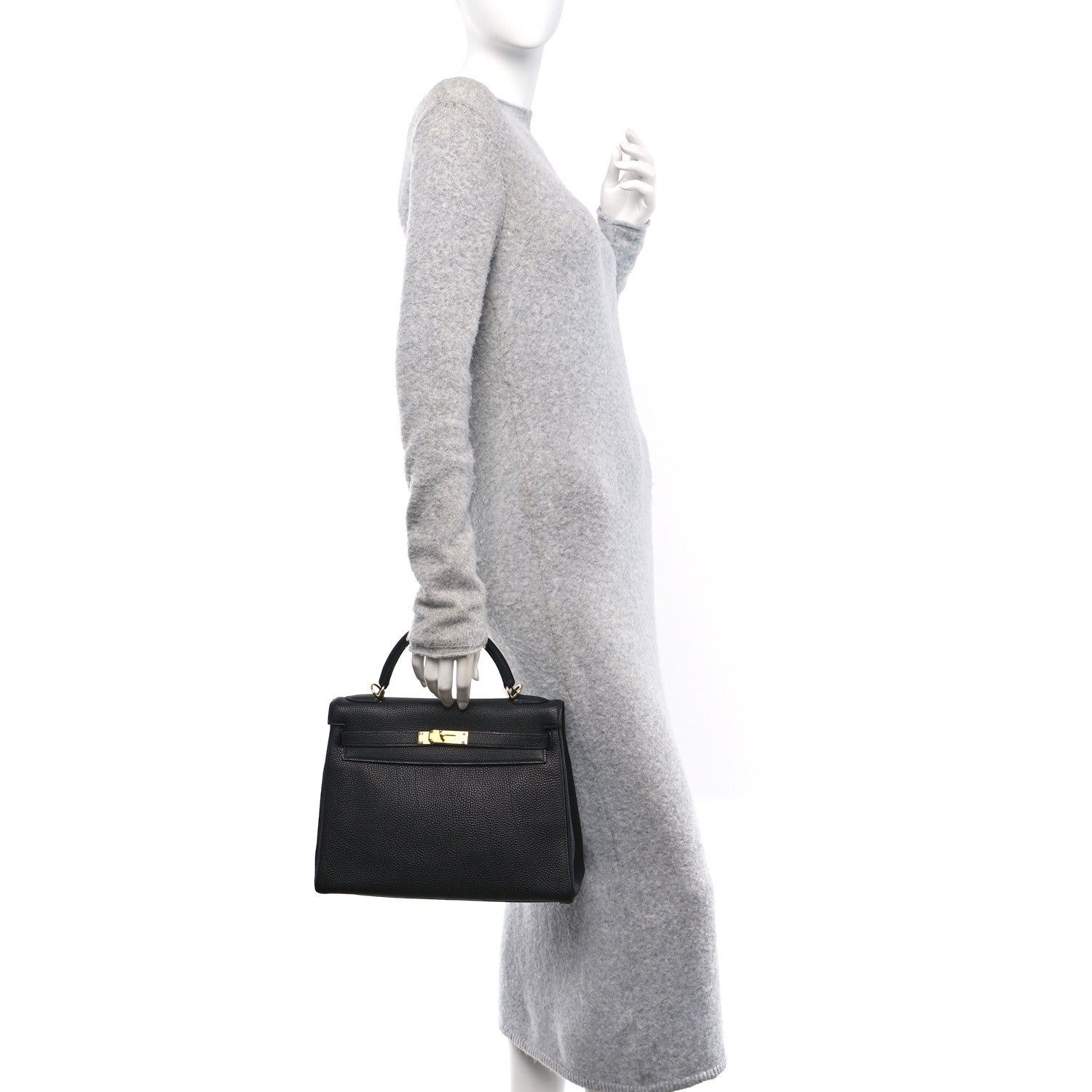 Togo Kelly Retourne 32 Black