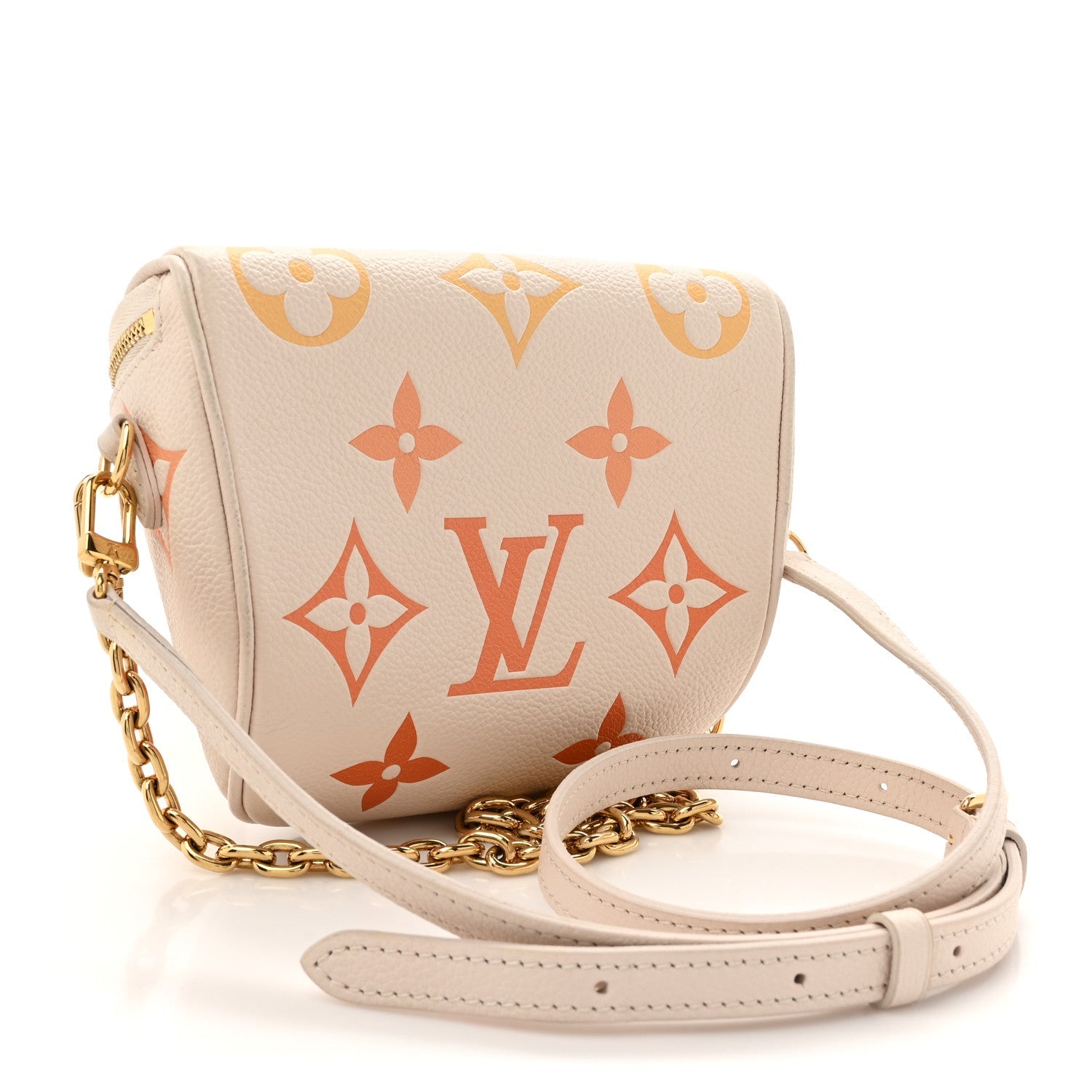 Empreinte Monogram Giant Mini By The Pool Bumbag Cream Saffron