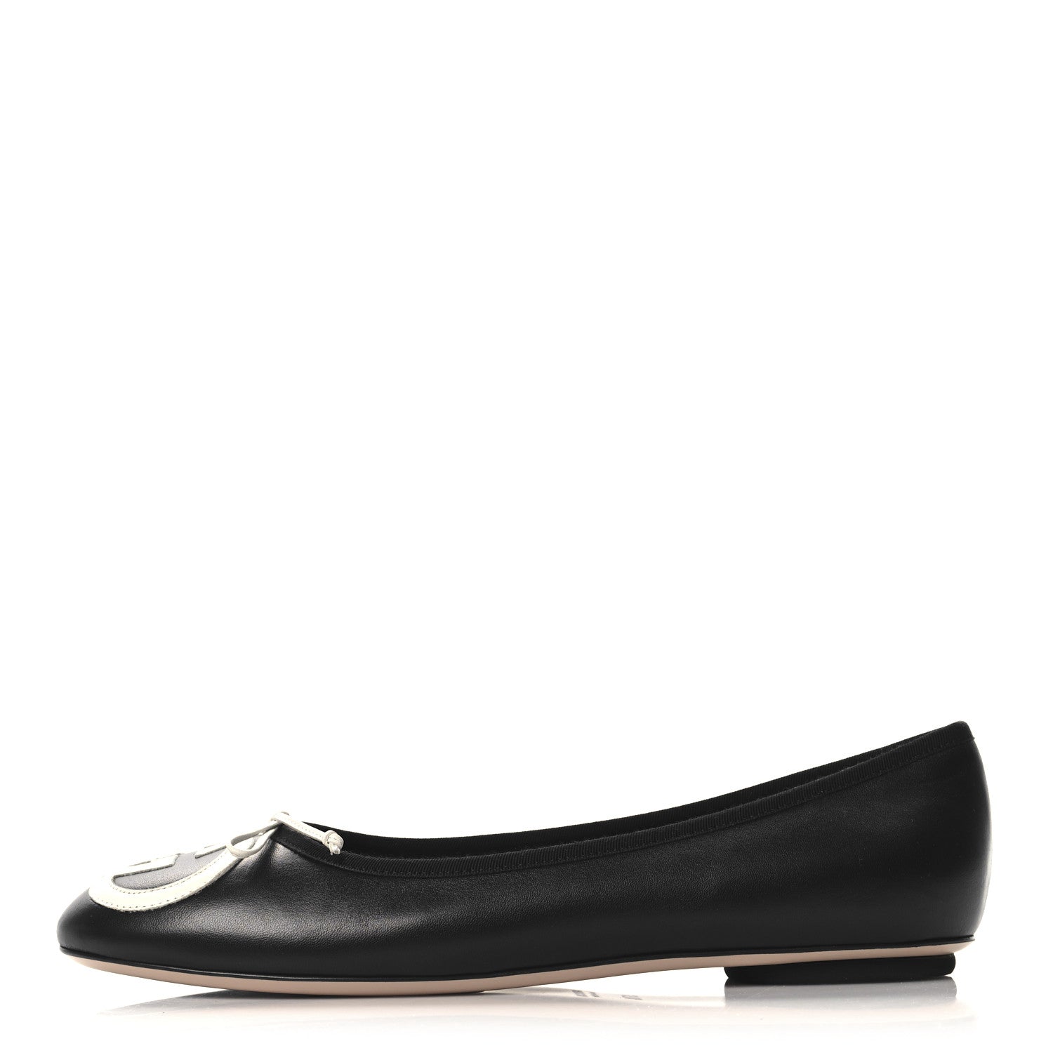 Malaga Kid Jarret Ballet Flats 37.5 Black White