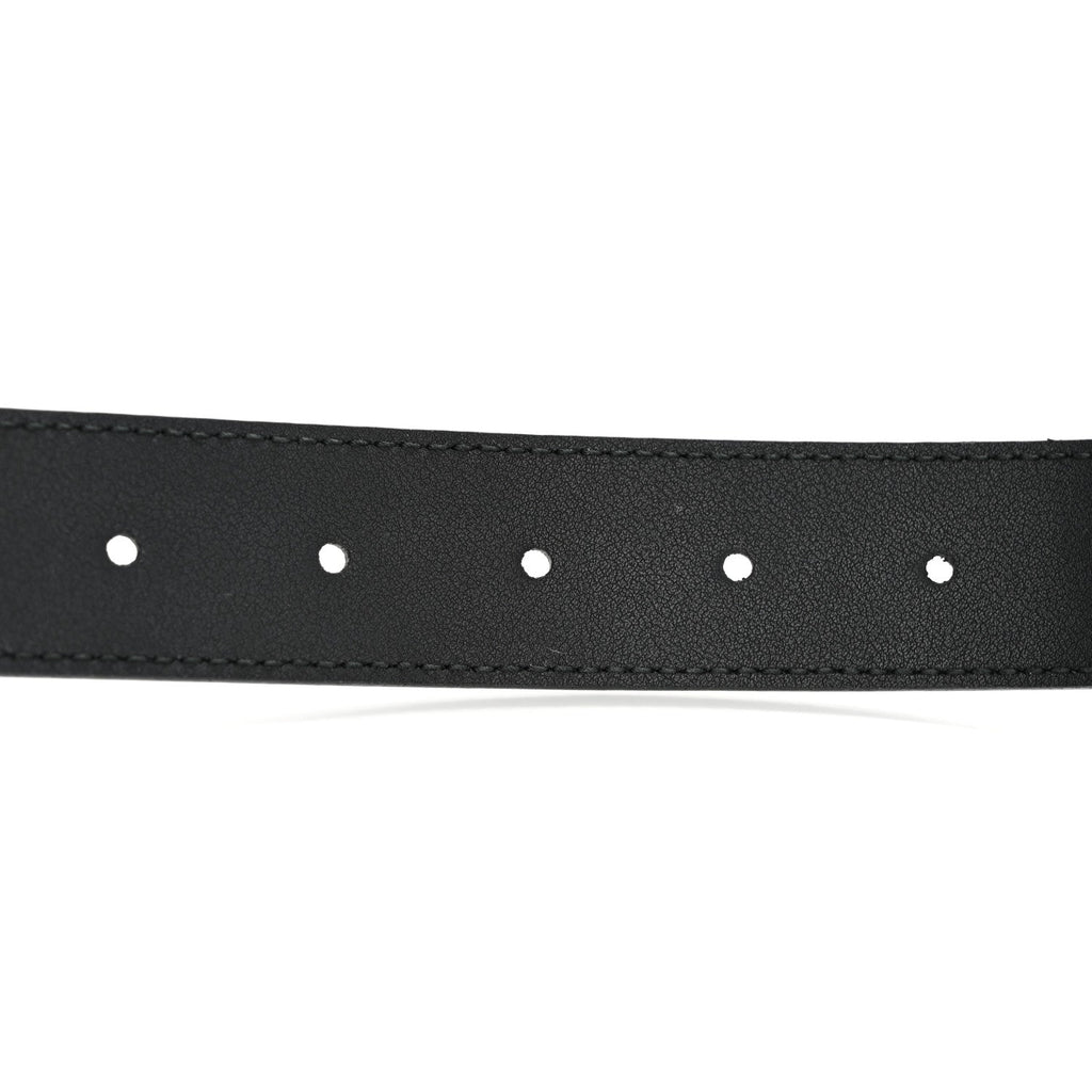 Calfskin Double G 30mm Belt 80 32 Black