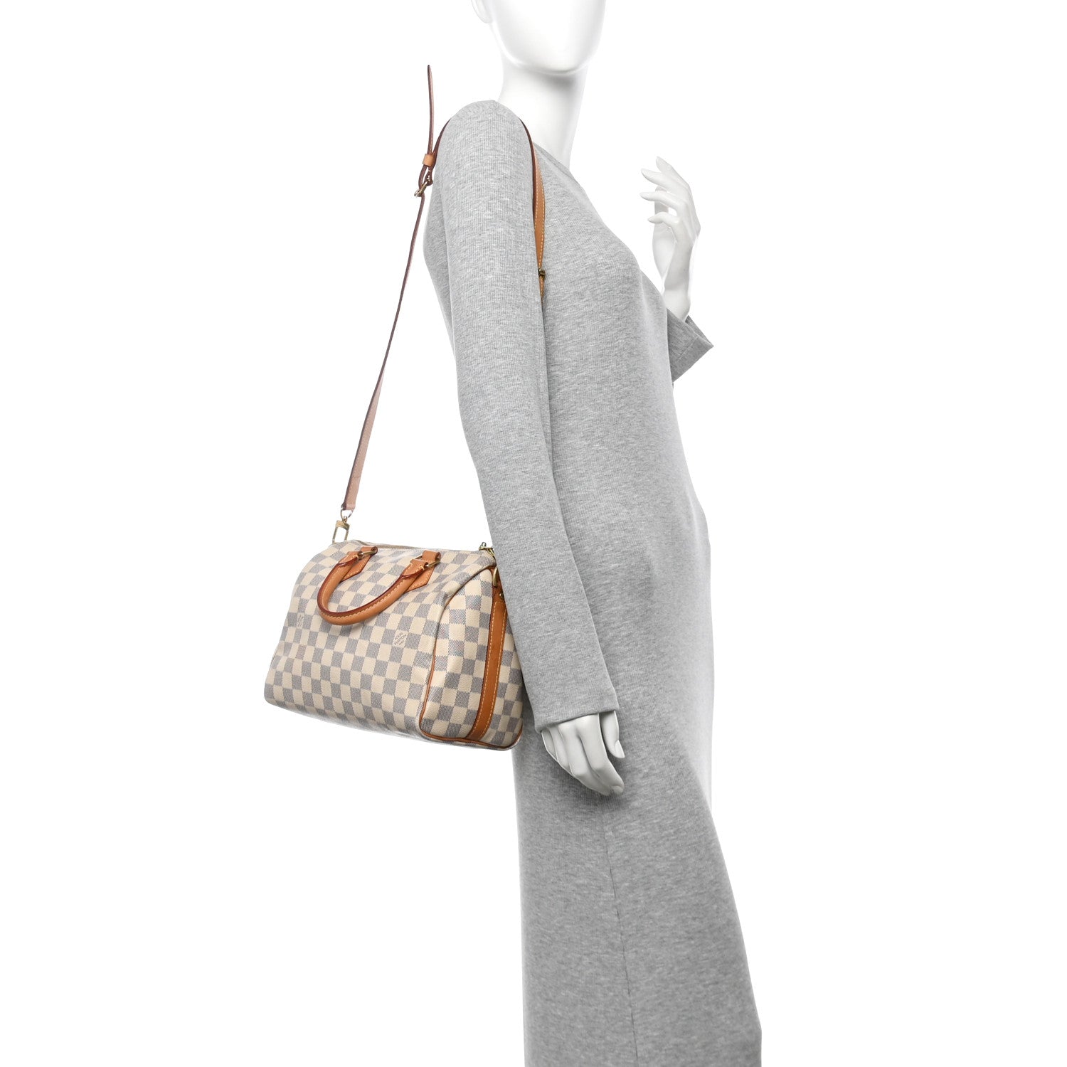 Damier Azur Speedy Bandouliere 25