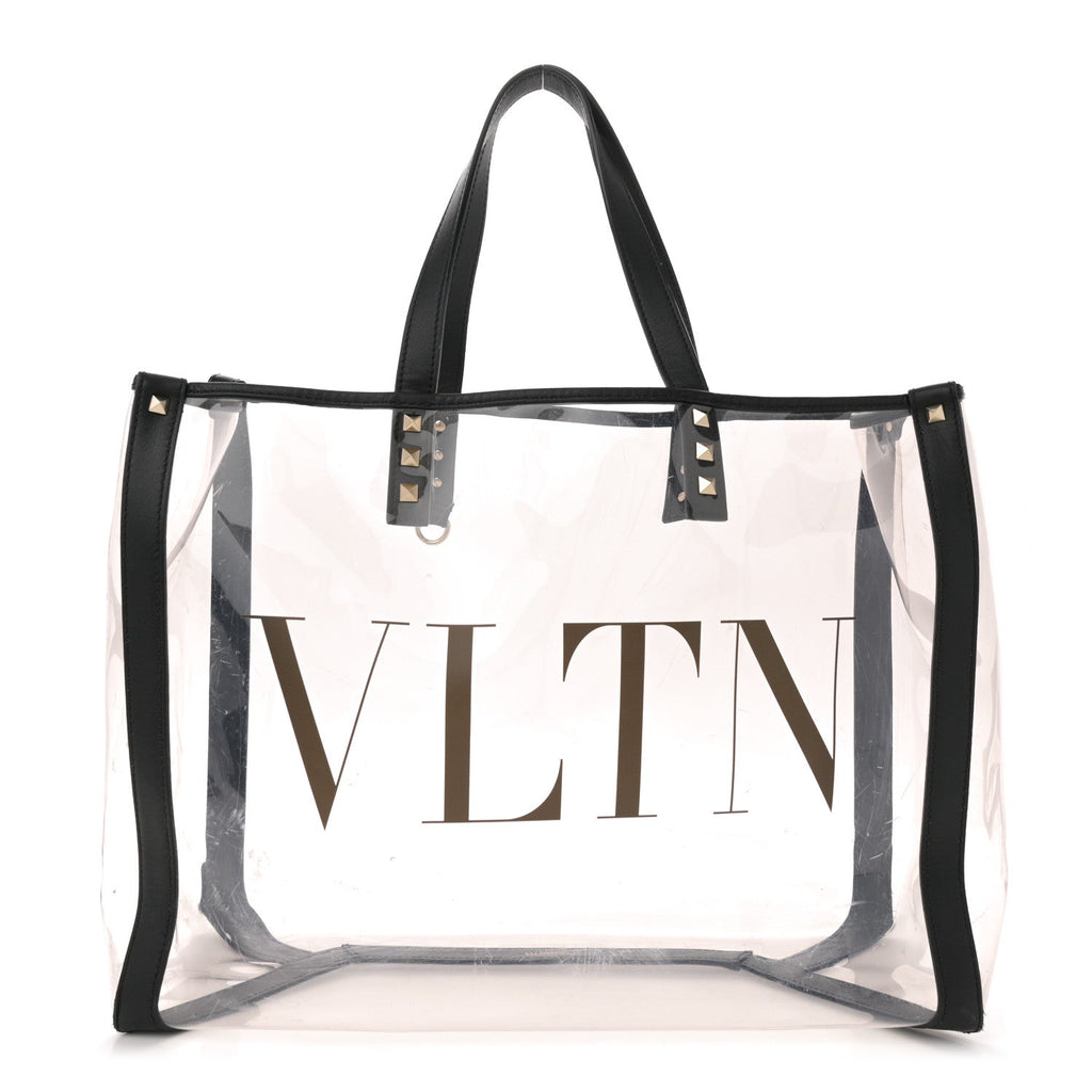 Plexy VLTN Shopping Bag Transparent