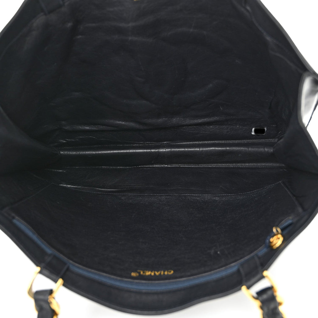Lambskin CC Tote Navy