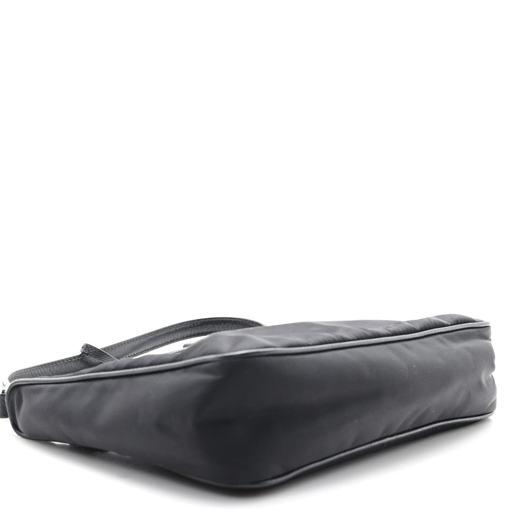 Tessuto Nylon Saffiano Mini Re-Edition 2005 Bag Black