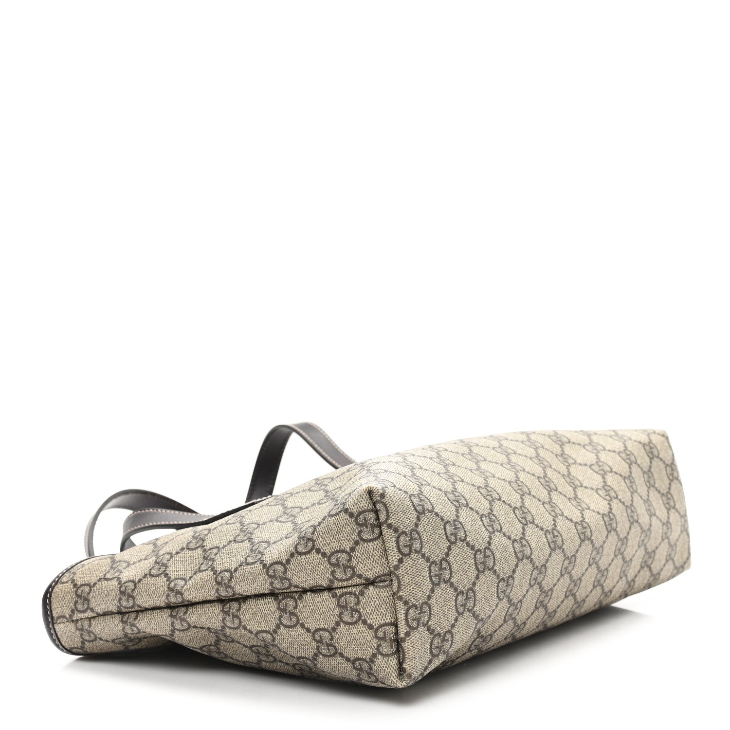 GG Supreme Monogram Small Joy Tote Dark Brown