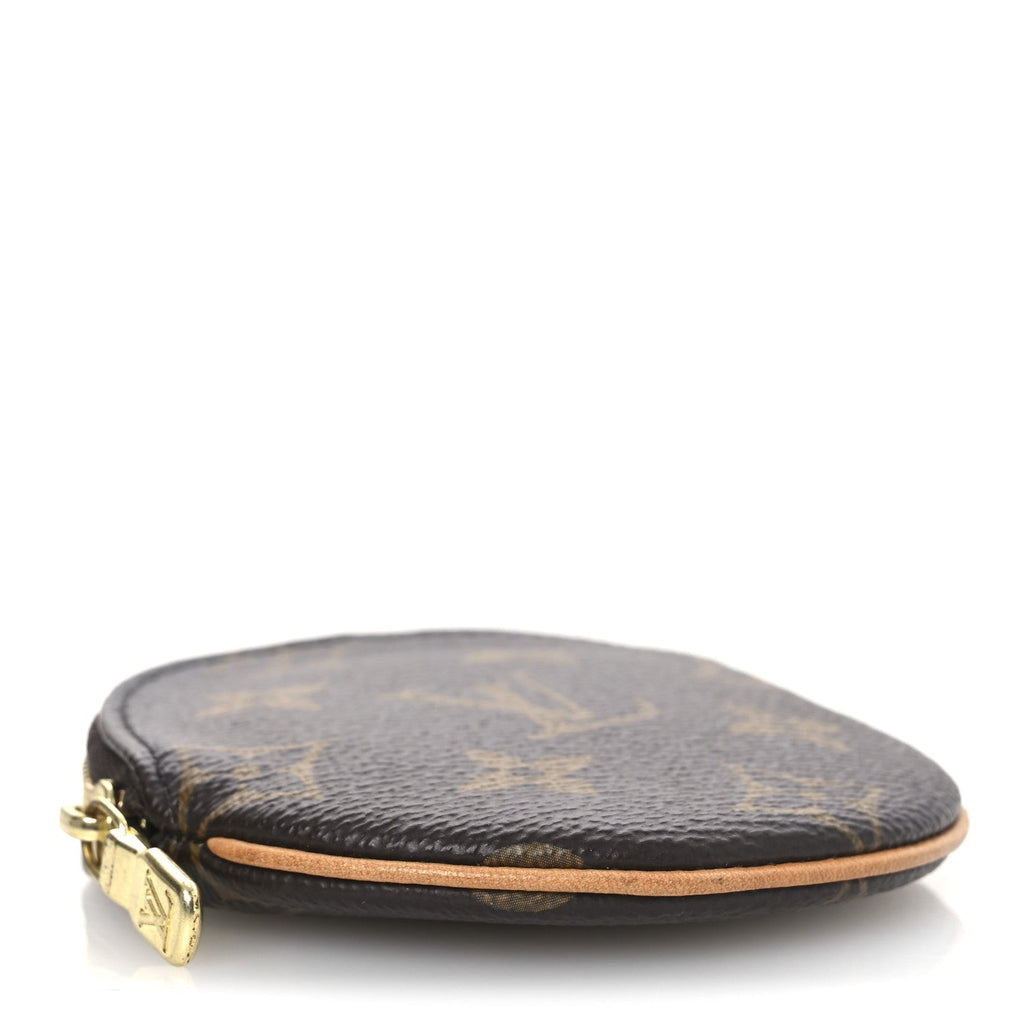 Monogram Round Coin Purse