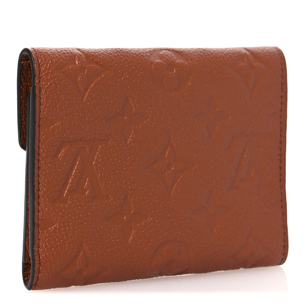 Empreinte Victorine Wallet Cognac