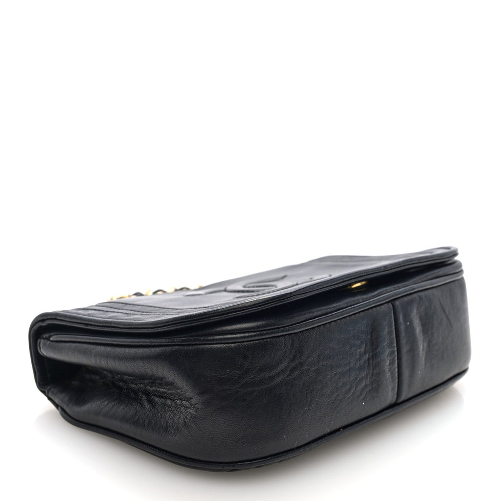 Lambskin Mini CC Timeless Flap Black