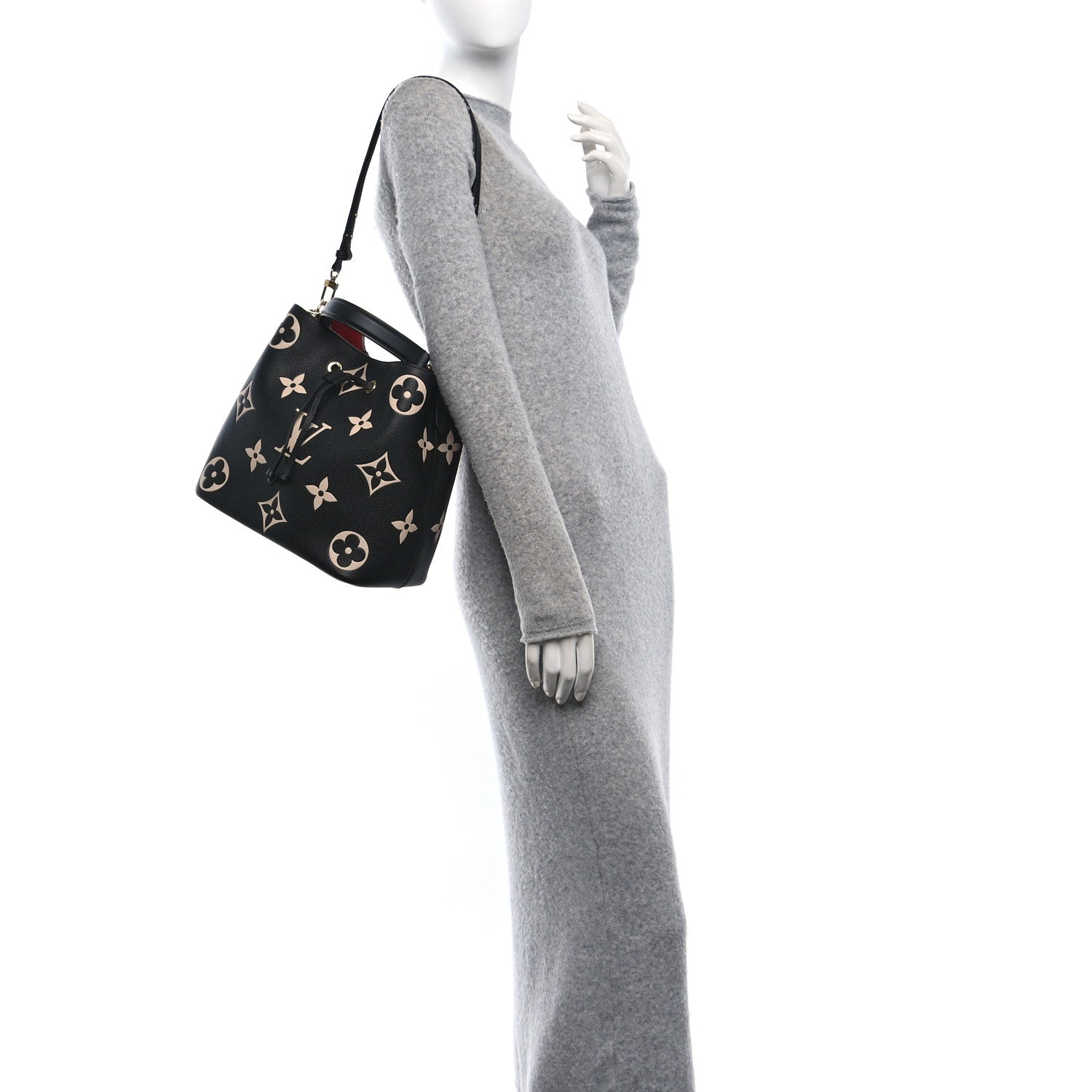 Empreinte Monogram Giant Neonoe MM Black Beige