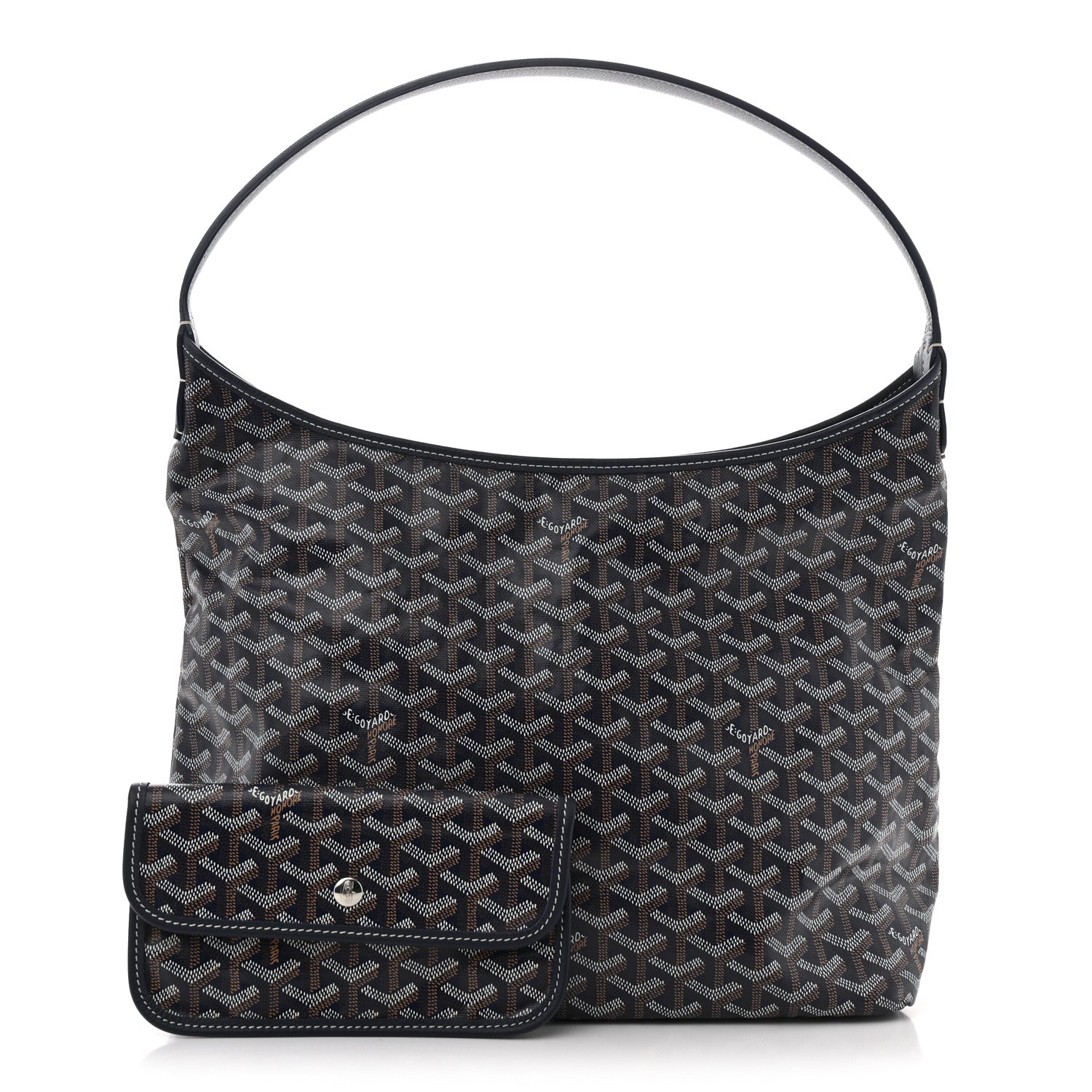 Goyardine Boheme Hobo Navy Blue
