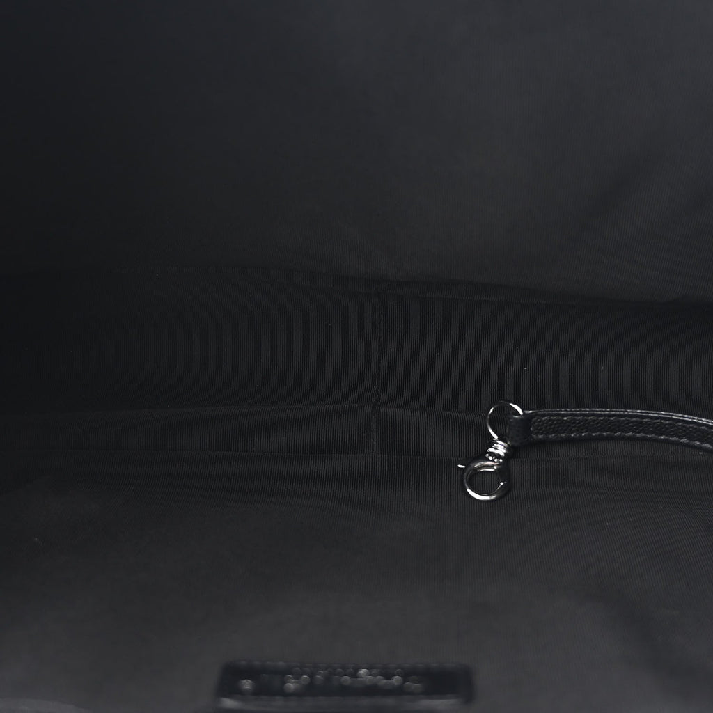 Caviar Quilted My Everything Large Shopping Tote Black