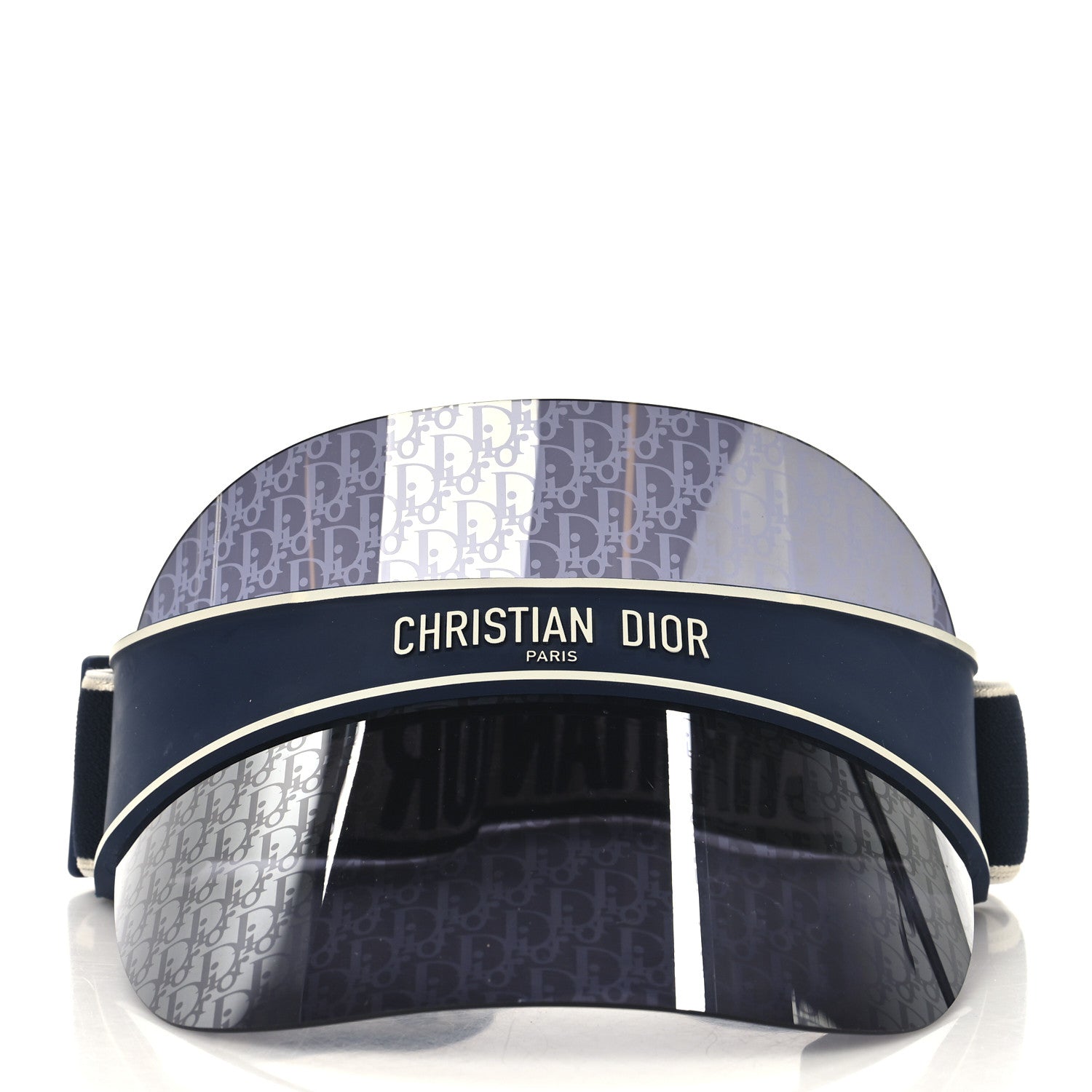 Oblique DiorClub V1U Sun Visor Blue