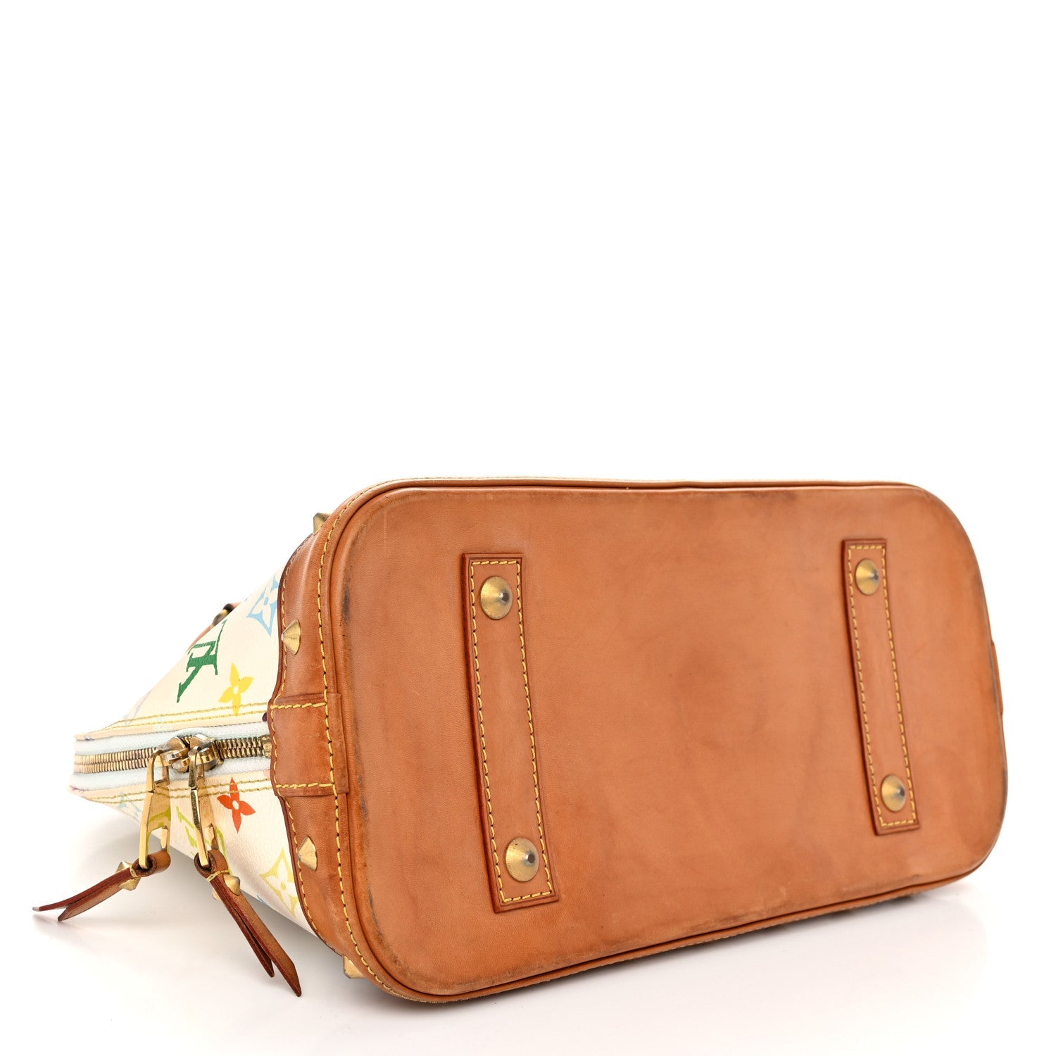 Monogram Multicolor Alma PM White