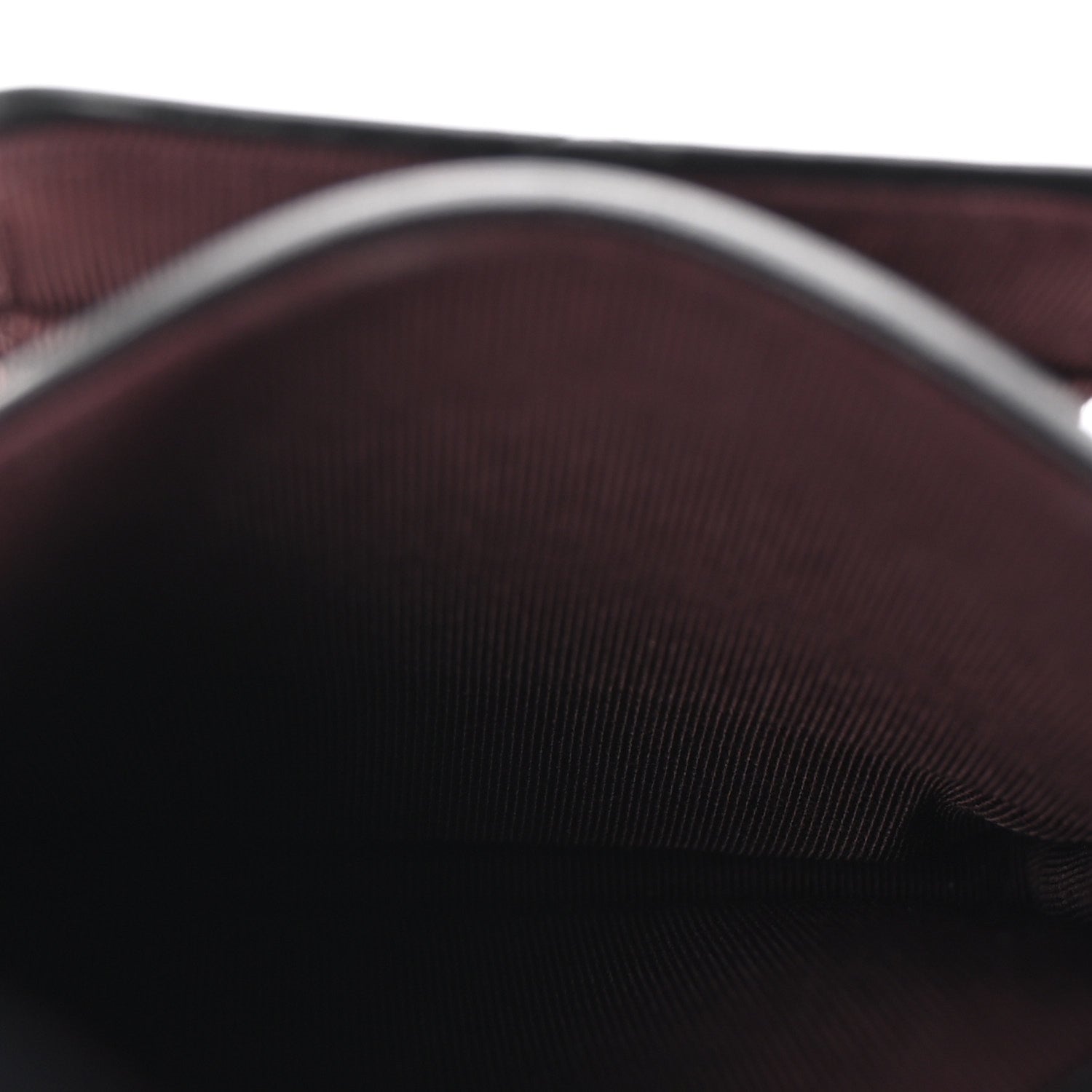Lambskin Quilted Zip Phone Case Black