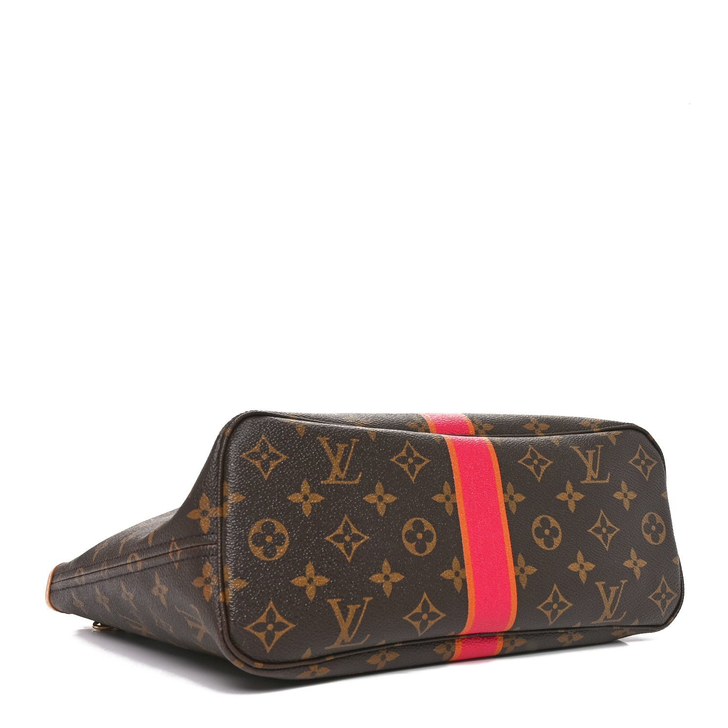 Monogram My LV Heritage Neverfull PM Fuchsia Orange