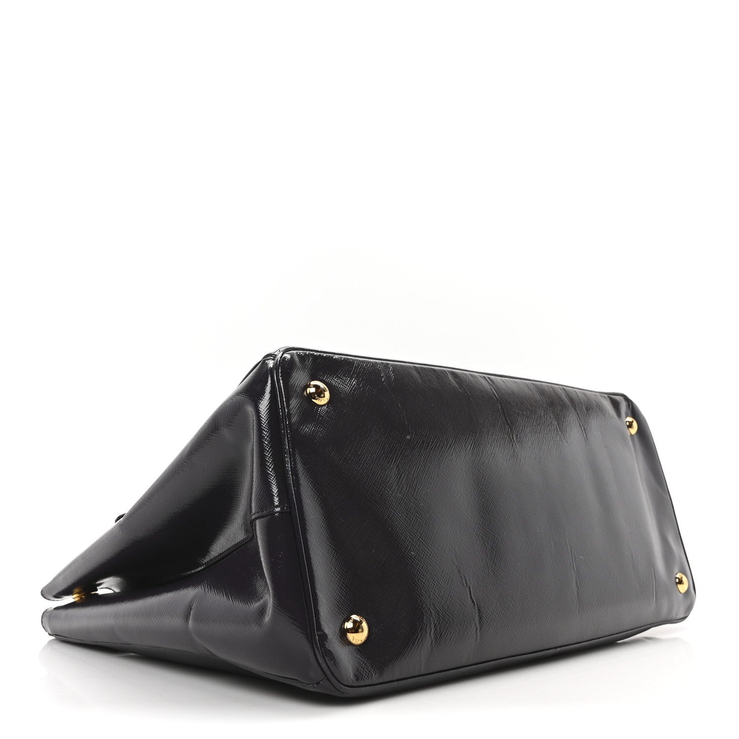Saffiano Vernice Large Tote Uva