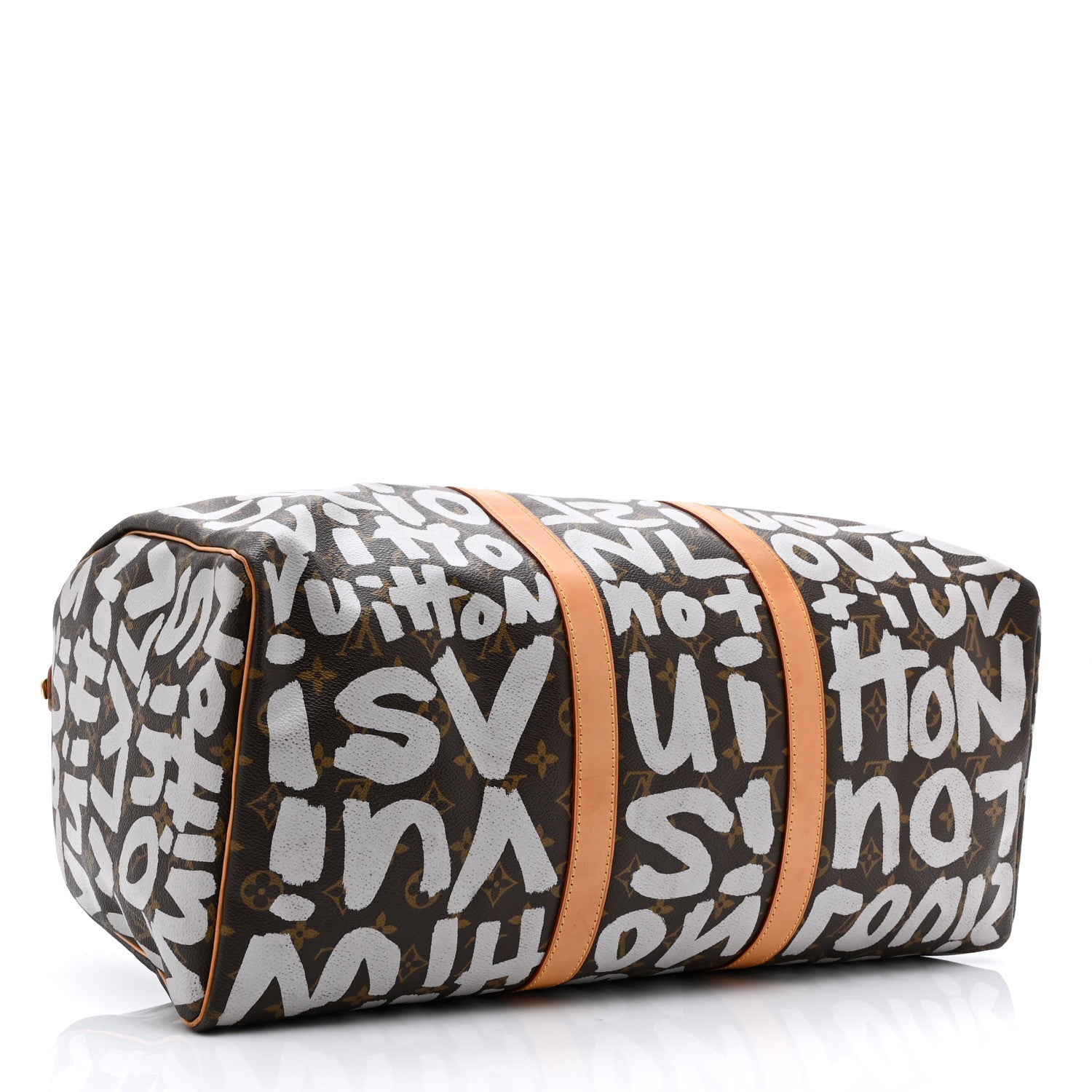 Monogram Graffiti Keepall 50 Silver