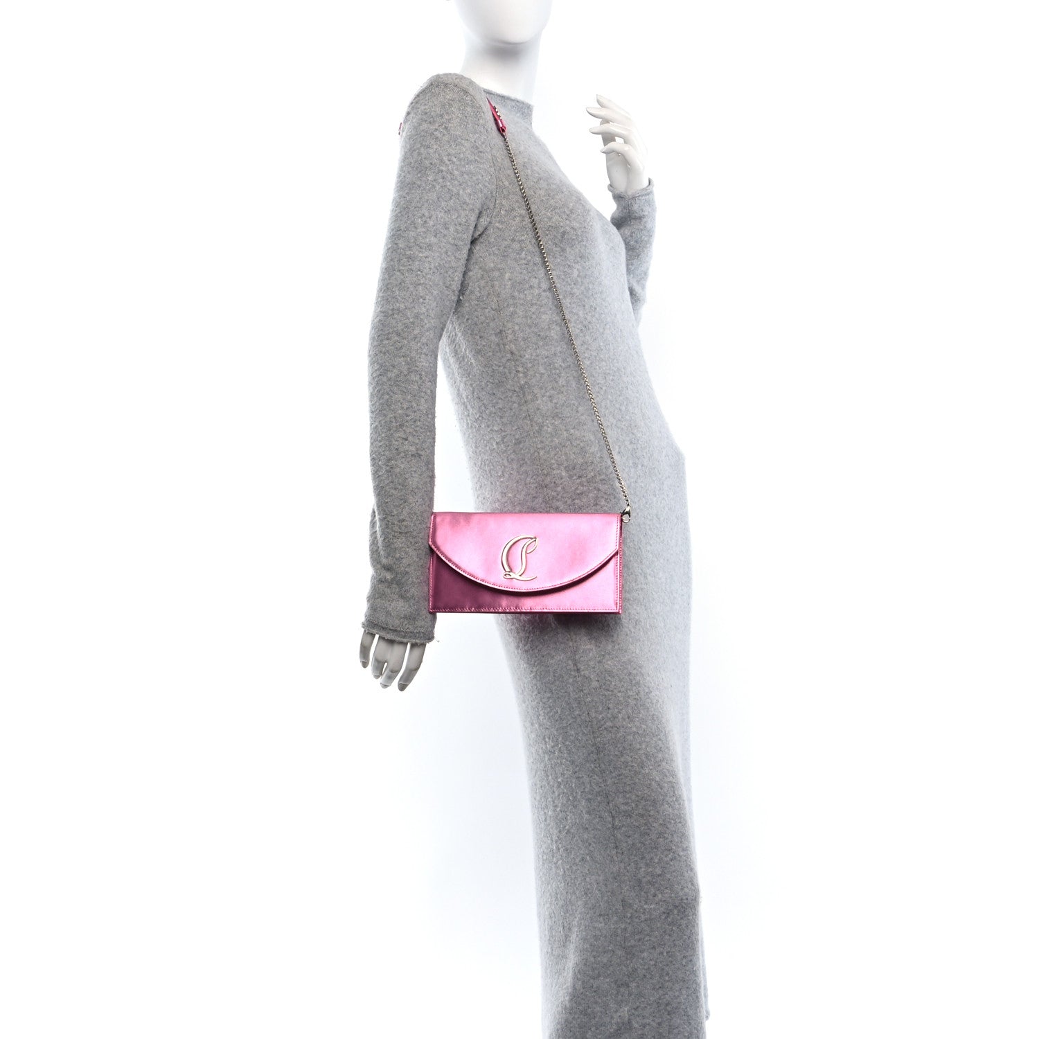 Silk Loubi54 Crossbody Clutch Glam