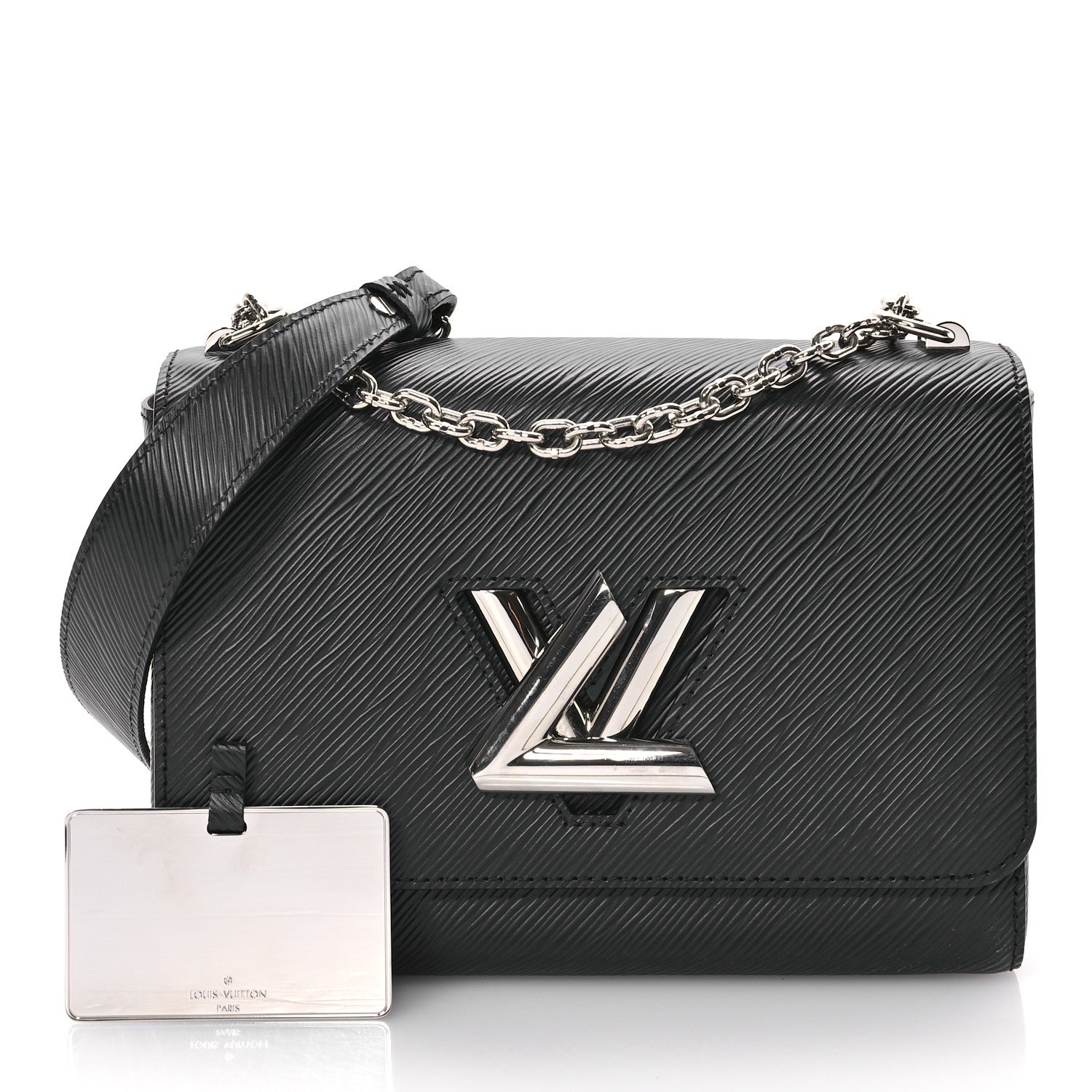 Epi Twist Shoulder Bag MM Black