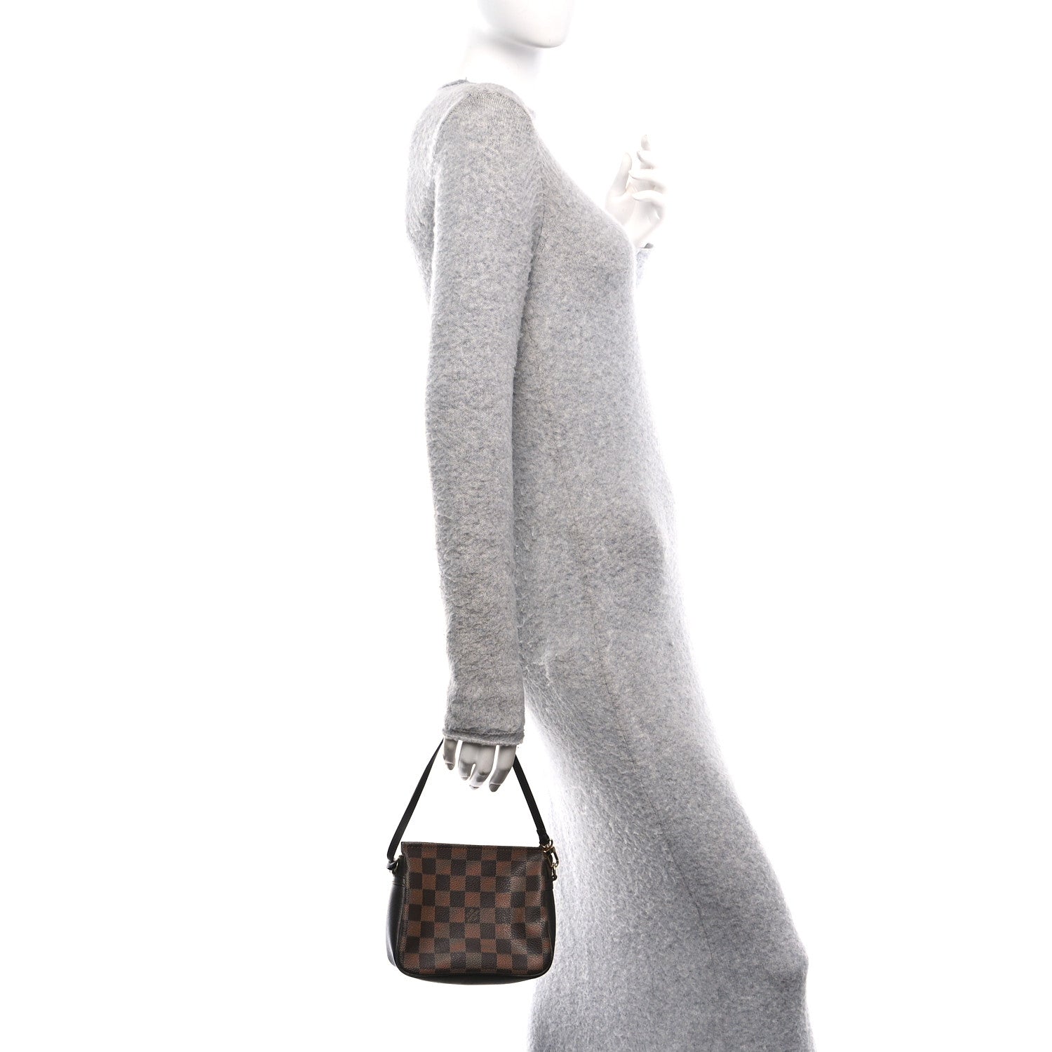 Damier Ebene Trousse Make Up Bag Pochette